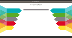 Desktop Screenshot of hooversresort.com