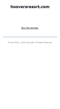 Mobile Screenshot of hooversresort.com